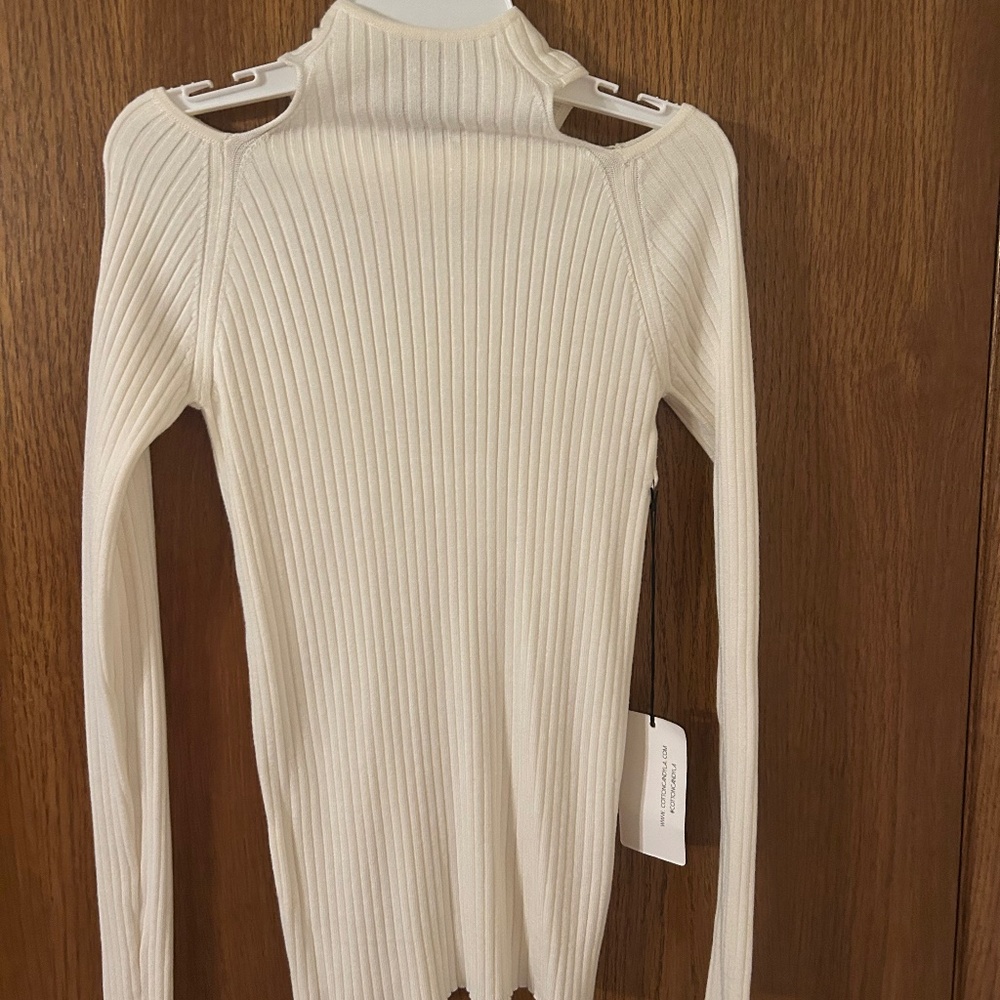 Cotton candy LA sweater